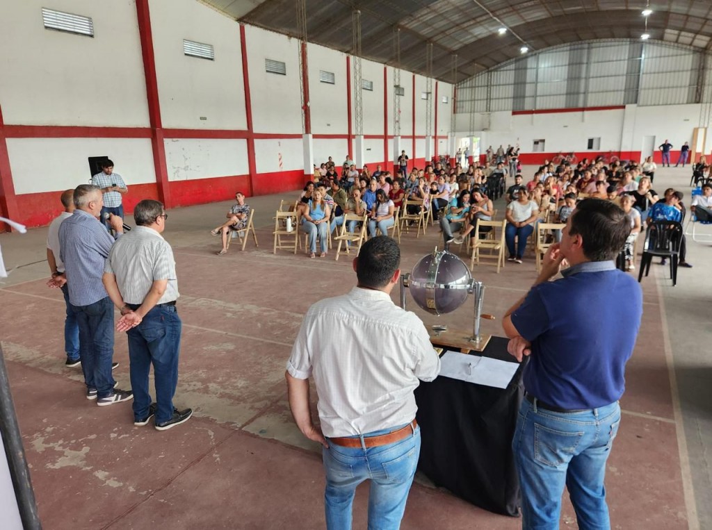 Chaco: El IPDUV sorteó viviendas en Concepción del Bermejo 