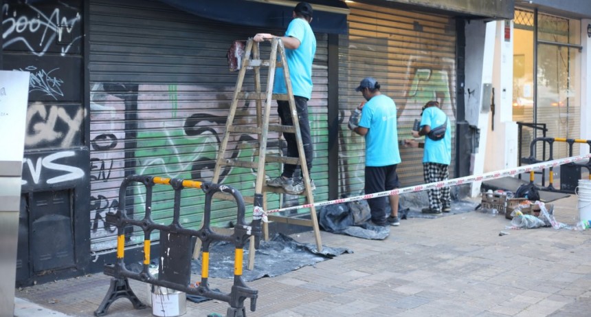 La Plata: La Municipalidad ya recuperó casi 2000 frentes vandalizados 