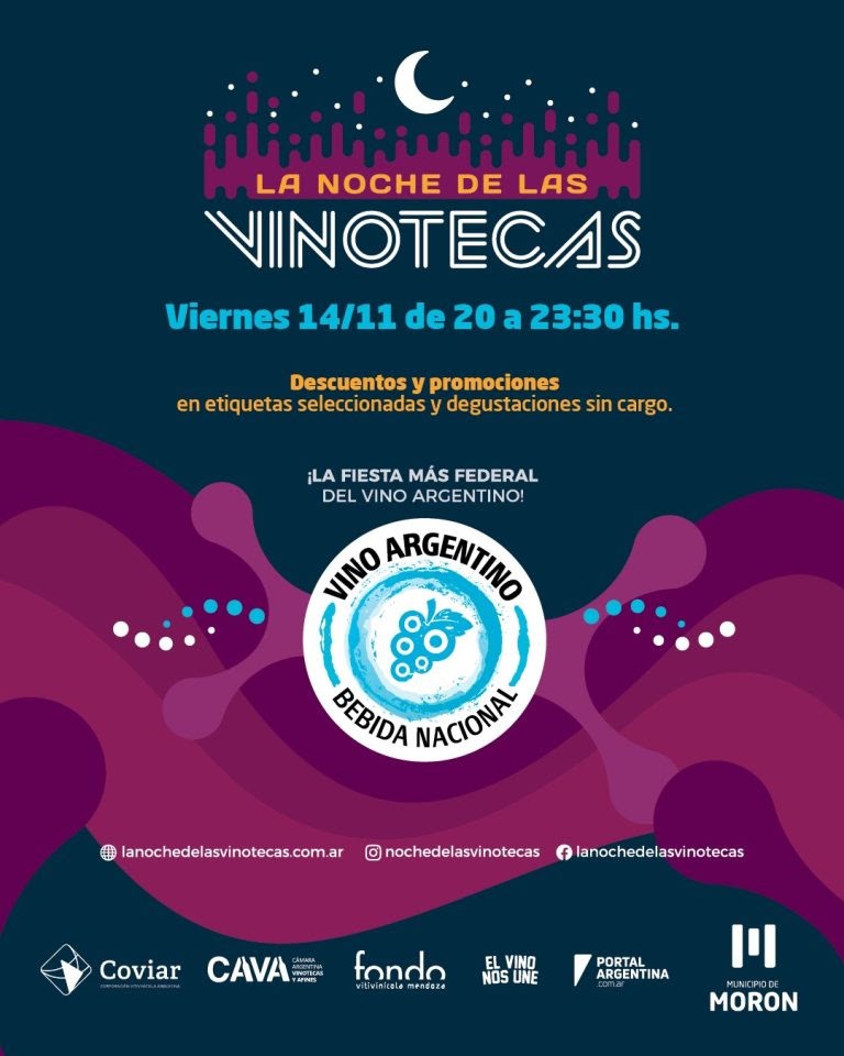Morón: Vuelve la Noche de las Vinotecas