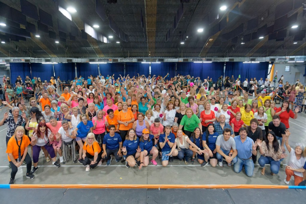 Berazategui: El Municipio celebró la 24° Gimnasiada de la Tercera Edad 