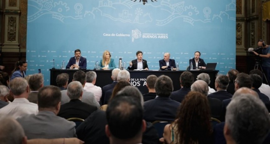 Kicillof presentó los proyectos de leyes de Presupuesto, Impositiva y Financiamiento 2026