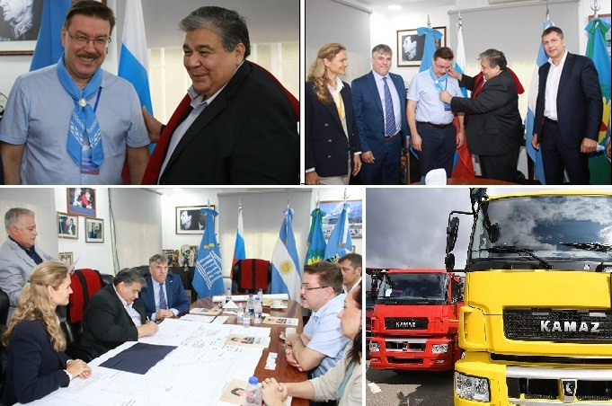 José C. Paz: Ishii avanza en la instalación de la Fábrica rusa de Camiones KAMAZ en el Parque Industrial