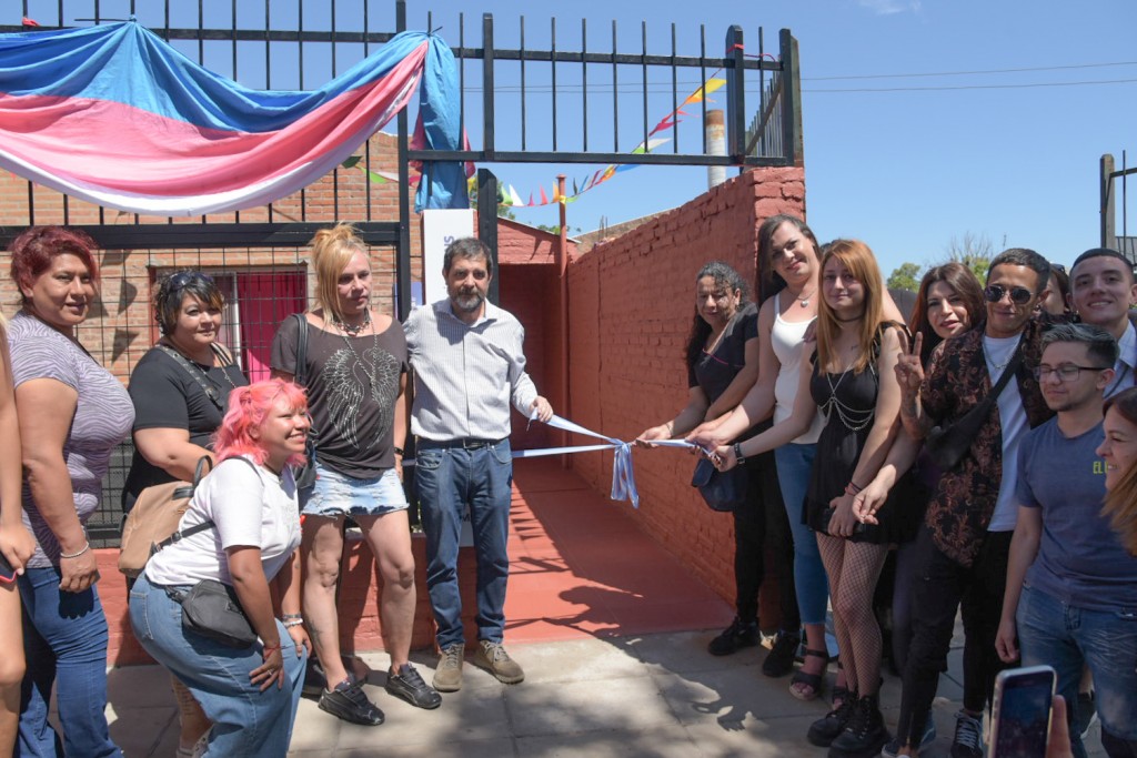 San Martín: Fernando Moreira inauguró el primer Espacio Trans de la ciudad 