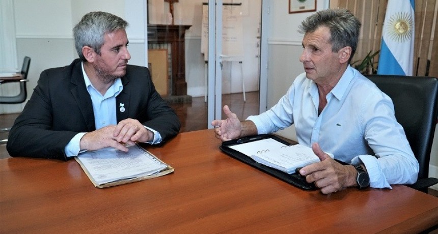Colón (ER): José Luis Walser se reunió con el ministro Marcelo Richard