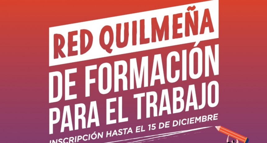 Quilmes: Comenzó la preinscripción para los cursos de Formación Profesional Durante 2024 