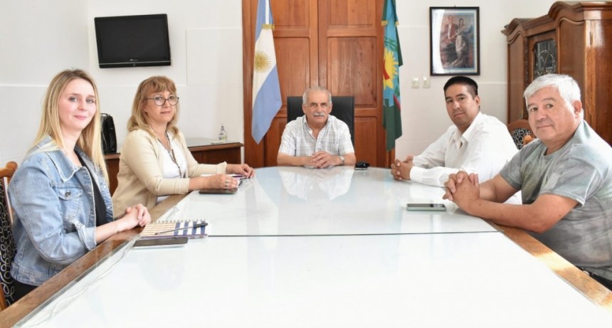 Patagones: Marino junto a la presidenta del HCD, recibió al bloque “La Libertad Avanza”