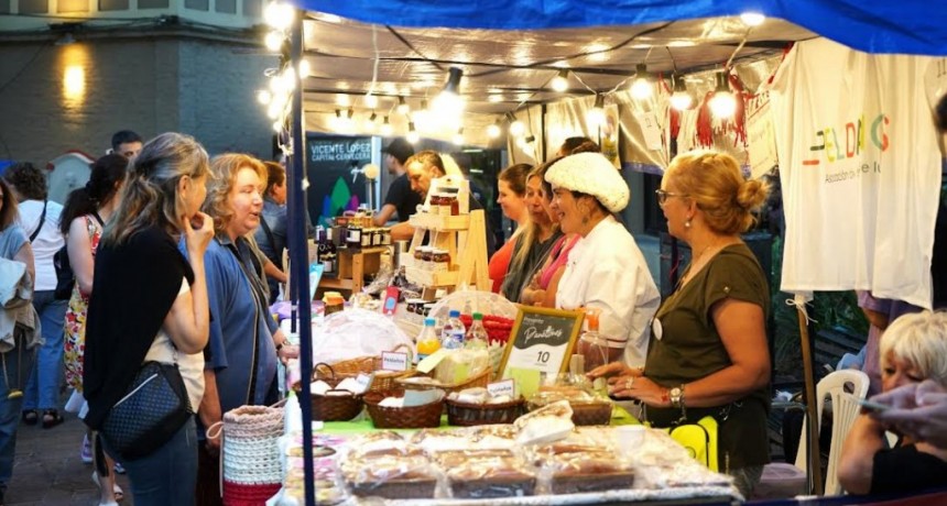 Vicente López: Con un especial navideño, llega una nueva edición de la feria de emprendedores 