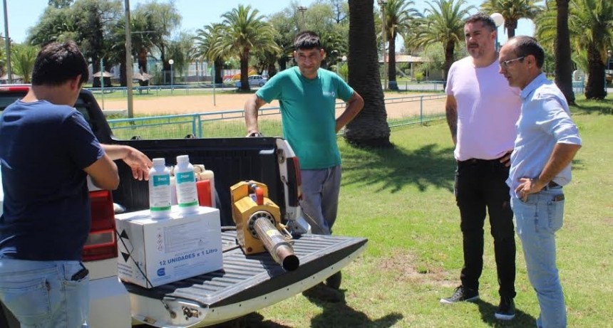 Bolívar: Pisano presentó el programa de prevención para el dengue 