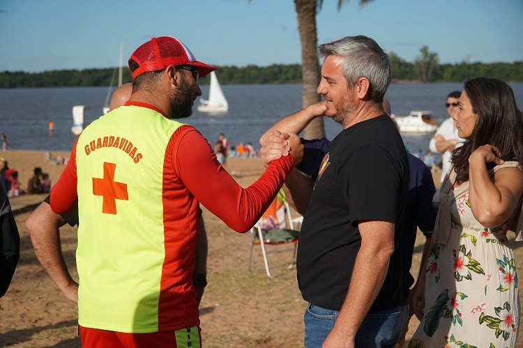 Colón (ER): Se inauguró la temporada de playas del río Uruguay y las termas del distrito