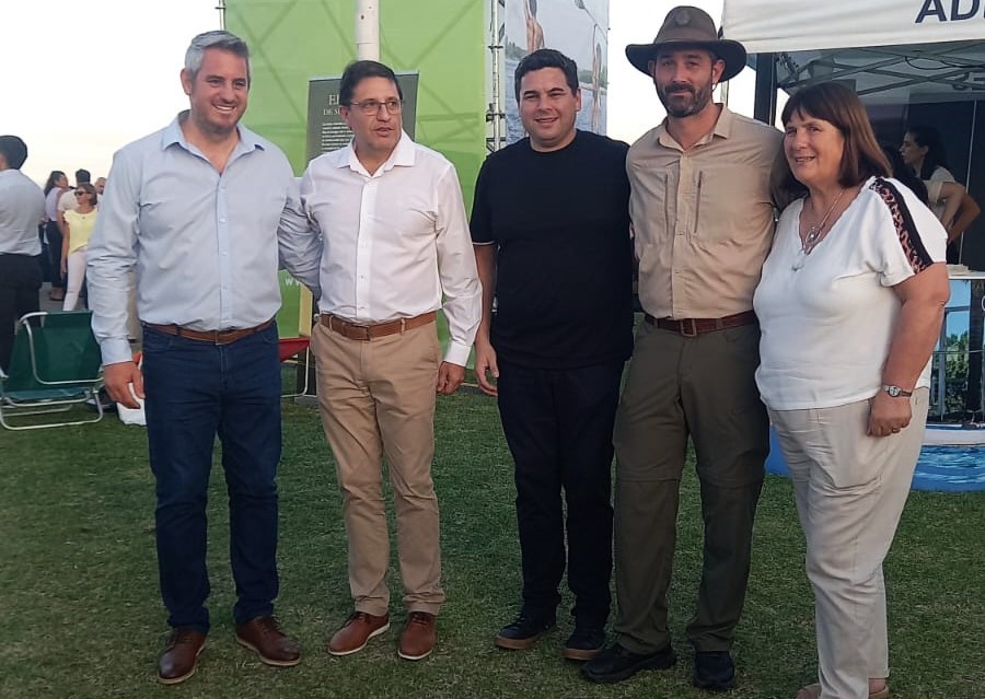 Colón (ER): Walser participó en el lanzamiento de la temporada turística de Entre Ríos