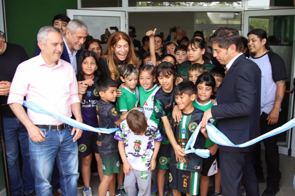 Avellaneda: Ferraresi y Kicillof inauguraron obras en el distrito