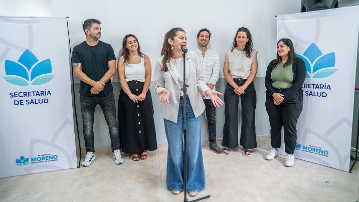 Moreno: Mariel Fernández inauguró el Centro Odontológico en el CIC La Bibiana