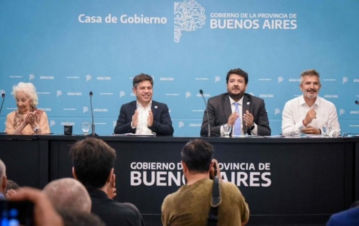 Kicillof encabezó un acto por el Día Internacional de los Derechos Humanos