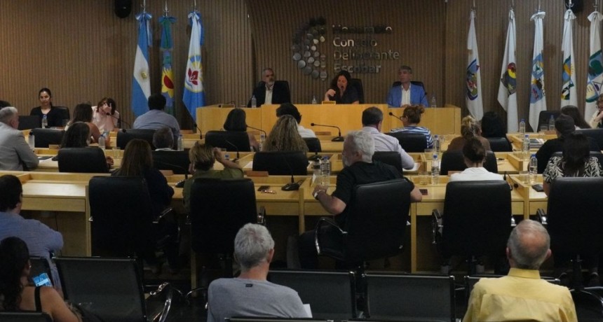 Escobar: El HCD aprobó por unanimidad el primer Plan Estratégico Territorial de la historia del partido