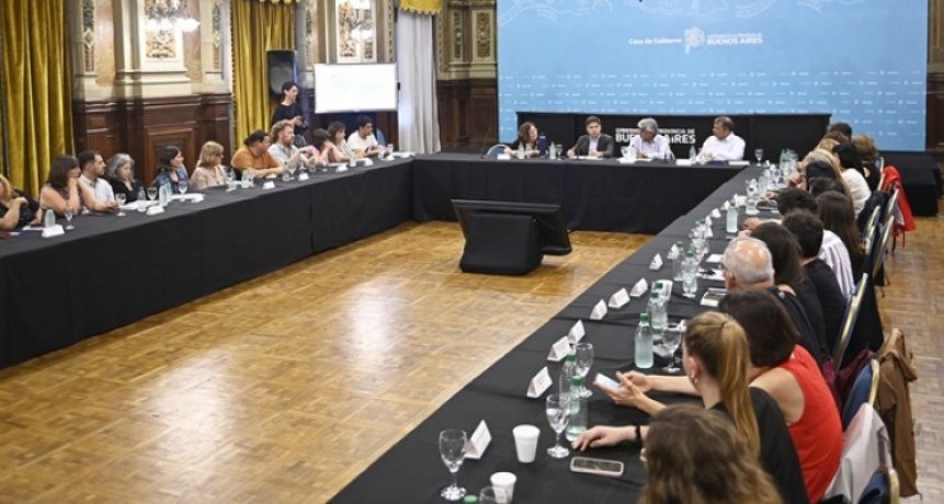 Kicillof encabezó la 53º reunión plenaria de la Comisión Provincial para la Prevención y Erradicación del Trabajo Infantil